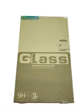 3pc Luckymore Compatible with LG4-6.7 Clear Glass Screen Protector